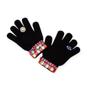 Super Smalls Ice Skating Jeweled Gloves
