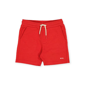 Mayoral Boys Basic Fleece Sweatshorts ~ Watermelon