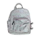 Bari Lynn Embroidered Bows Mini Backpack ~ Pink