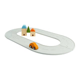 PlanToys Rubber Road & Rail Set