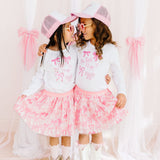 Sweet Wink Bows Tutu Skirt ~ Pink