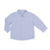 Mayoral Baby Boy Button Down l/s Shirt ~ Sky Blue