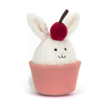 Jellycat Dainty Dessert Bunny Cupcake