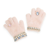 Super Smalls Cotton Candy Jeweled Gloves