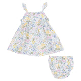 Angel Dear Ruffle Sundress w/ Bloomer ~ Samantha Floral