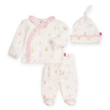 Magnetic Me Modal 3pc Kimono Set ~ Baby Beats Pink