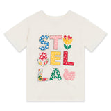 Stella McCartney Girls Stella Patches s/s T-Shirt ~ White