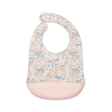 Loulou Lollipop Silicone Bib ~ English Garden