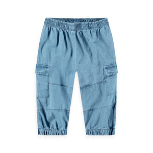 Molo Baby Sae Chambray Pants ~ Sky Indigo