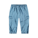 Molo Baby Sae Chambray Pants ~ Sky Indigo