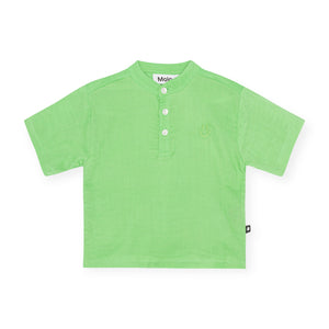 Molo Baby Ever Shirt & Sun Pants Set ~ Grass Green