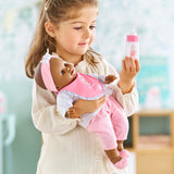 Corolle Bib & Magic Milk Bottle Set