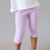 Mayoral Girls Basic Capri Leggings ~ Lilac