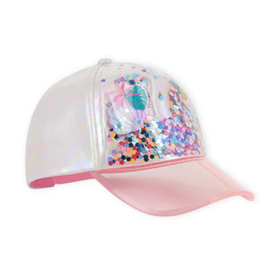 Billieblush Seashell Confetti Baseball Cap ~ Nosegay