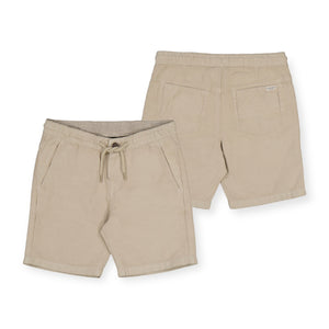 Mayoral Boys Relaxed Linen Shorts ~ Semolina