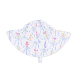 Angel Dear Wide Brim Muslin Sunhat ~ Ribbon Bouquets