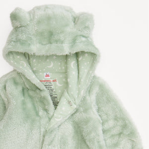 Magnetic Me Minky Bear Bunting ~ Soft Spruce