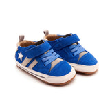 Old Soles Wos Baby Sneaker ~ Neon Blue Suede
