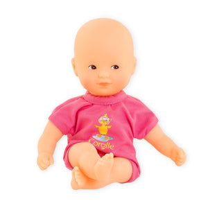 Corolle Mini Calin Bath Doll ~ Pink