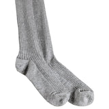Molo Glitter Ribbed Tights ~ Grey Melange