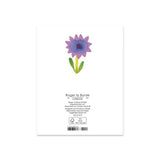 Roger La Borde New Baby Flowers Baby Card
