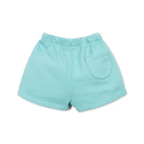 Play Up Baby Waves Fleece Sweatshirt & Sweatshorts Set ~ Light Turquoise