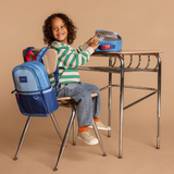 State Bags Mini Kane Backpack ~ Blue/Light Blue Colorblock