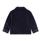 Mayoral Baby Boy Ribbed Velour Overshirt ~ Blue