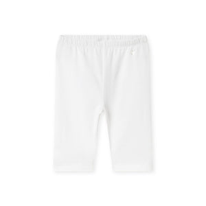 Mayoral Baby Girl Basic Cropped Leggings ~ White