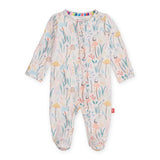Magnetic Me Modal Ruffle Footie ~ Shroom & Bloom
