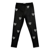 MIA New York Heart Leggings ~ Black