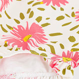 Petit Bateau Baby Flower Print Swimsuit ~ White Multi