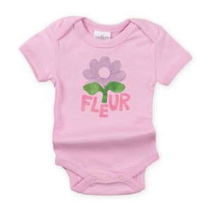 Spunky Stork Fleur Onesie