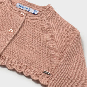 Mayoral Baby Girl Cropped Knit Cardigan ~ Petisui