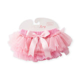 Mila & Rose Glitter Ruffle Tutu Bloomer ~ Pink & Gold