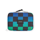 State Bags Rodgers Lunch Bag ~ Blue Checkerboard