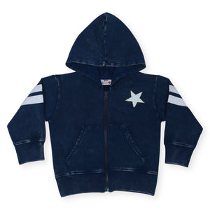 Mish Boys Sports Star Enzyme Zip Hoodie & Jogger Set ~ Navy