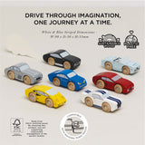 Le Toy Van Classic Wooden Sports Cars