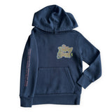 Rowdy Sprout Rolling Stones Tongue Hoodie ~ Washed Black