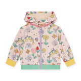 Stella McCartney Baby Girl Printed Hooded Jacket ~ Pink Multi