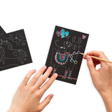 Ooly Mini Scratch & Scribble Art Kit ~ Funtastic Friends