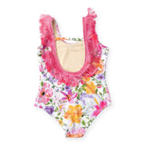 Shade Critters Baby Fringe Back Swimsuit ~ Summer Gardens