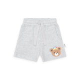 Huxbaby Baseball Hux T-Shirt & Shorts Set ~ White/Grey Marle