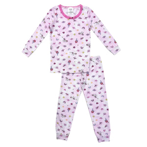 Esme Girls l/s Pj Set ~ Charms