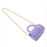 Tiny Treats Pearl Handle Message Charm Handbag