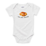 Spunky Stork Mon Petit Chocolat Croissant Onesie