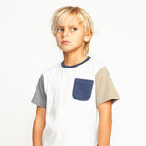 Munster Kids Switch It s/s Tee ~ White