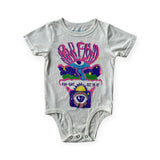 Rowdy Sprout Pink Floyd s/s Onesie ~ Vintage White