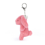 Jellycat Bashful Bunny Pink Bag Charm