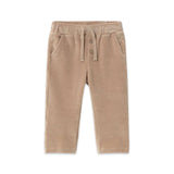 Mayoral Baby Boy Ribbed Velour Pants ~ Hazelnut